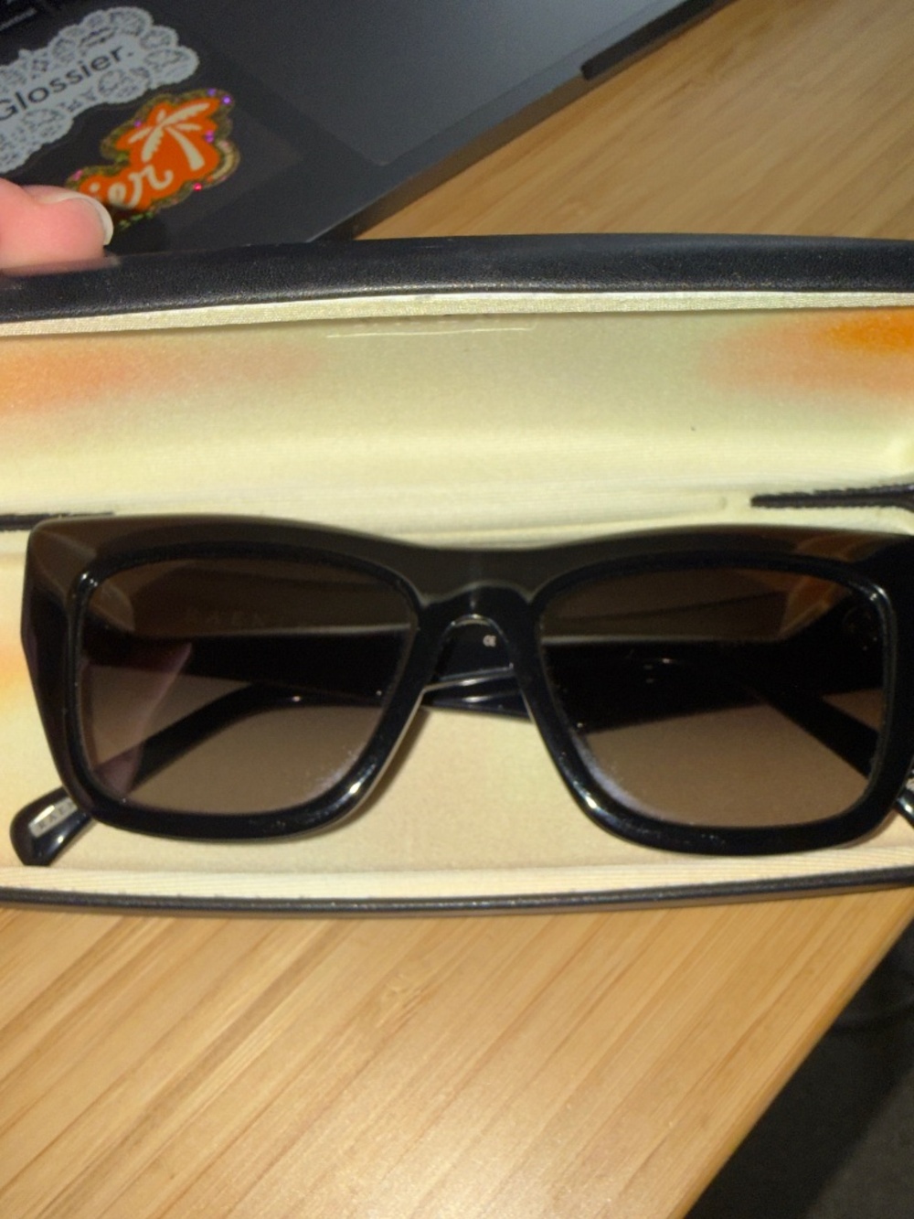 RAEN Marza Handmade Sunglasses - Crystal Black